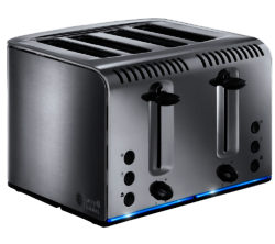 RUSSELL HOBBS  Buckingham 4-Slice Toaster - Stainless Steel
